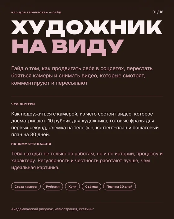 Обложка гайда «Художник на виду»